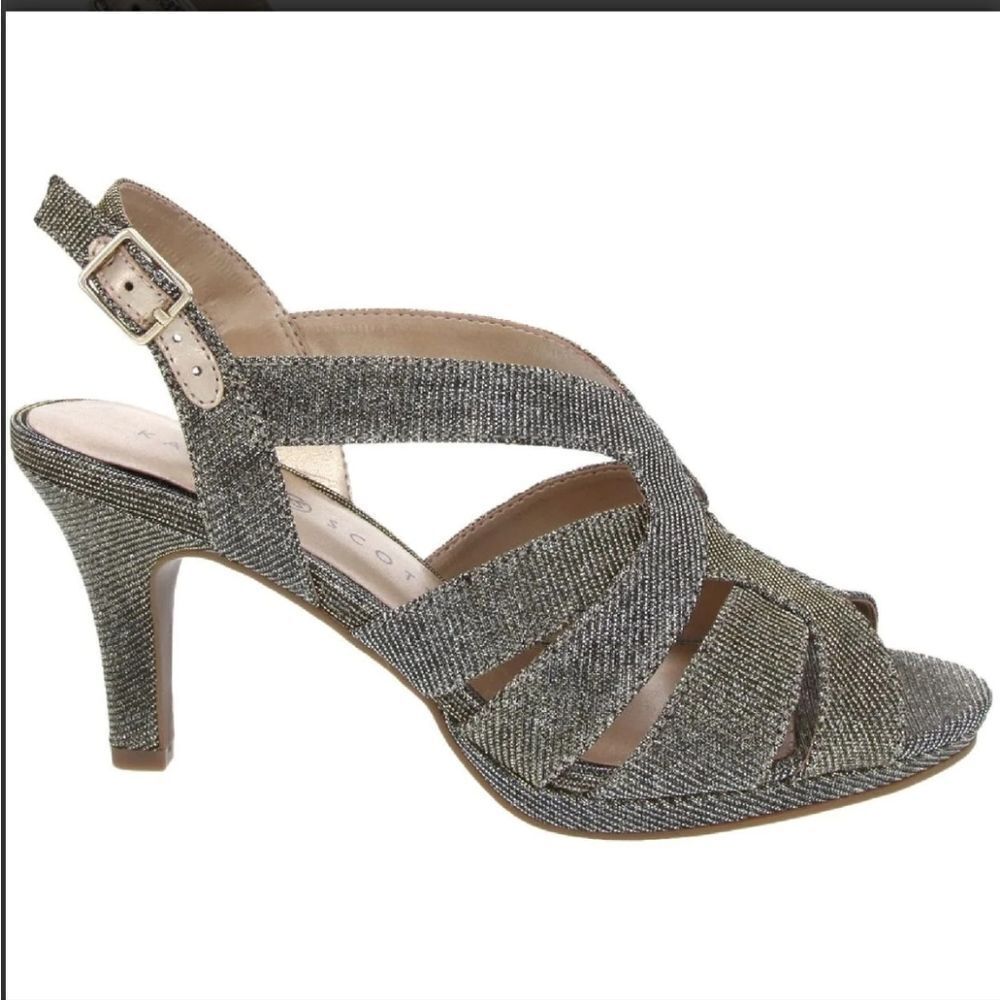 BRAND NEW CAPARROS  PADDED INSOLE SLINGBACK SANDALS G1